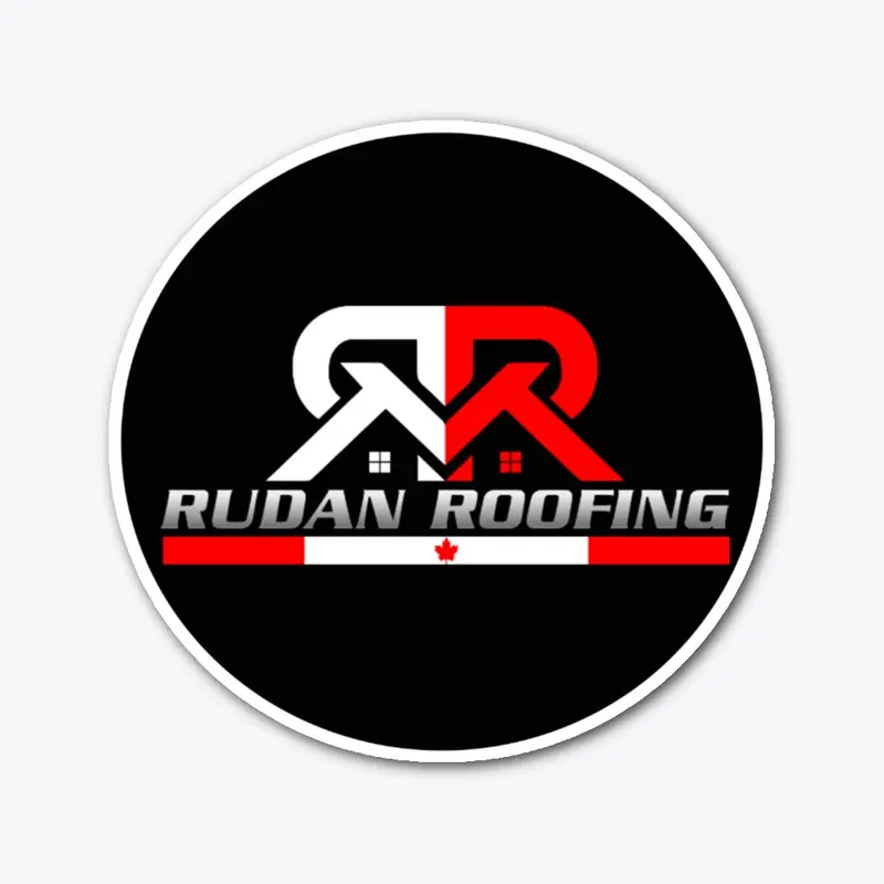 Rudan Roofing Logo Sticker