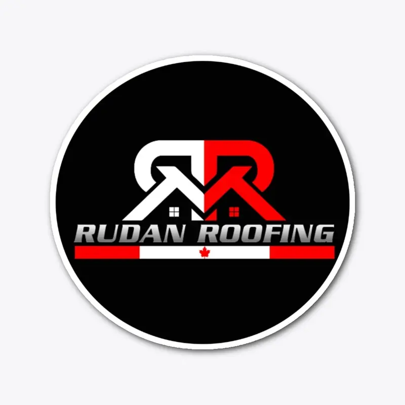 Rudan Roofing Logo Sticker