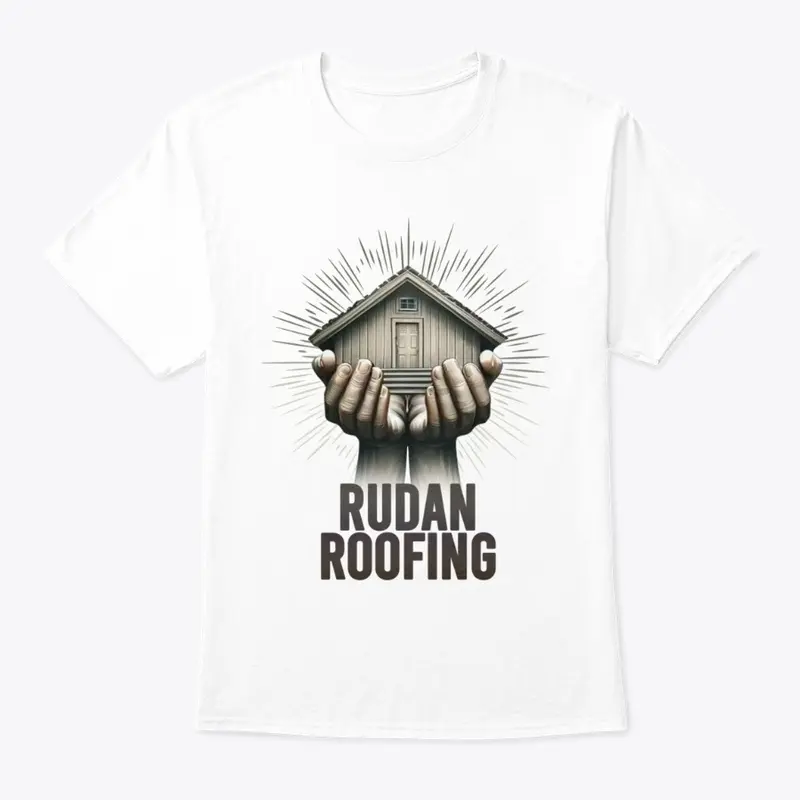 Rudan Roofing "In Good Hands" Light Tee 